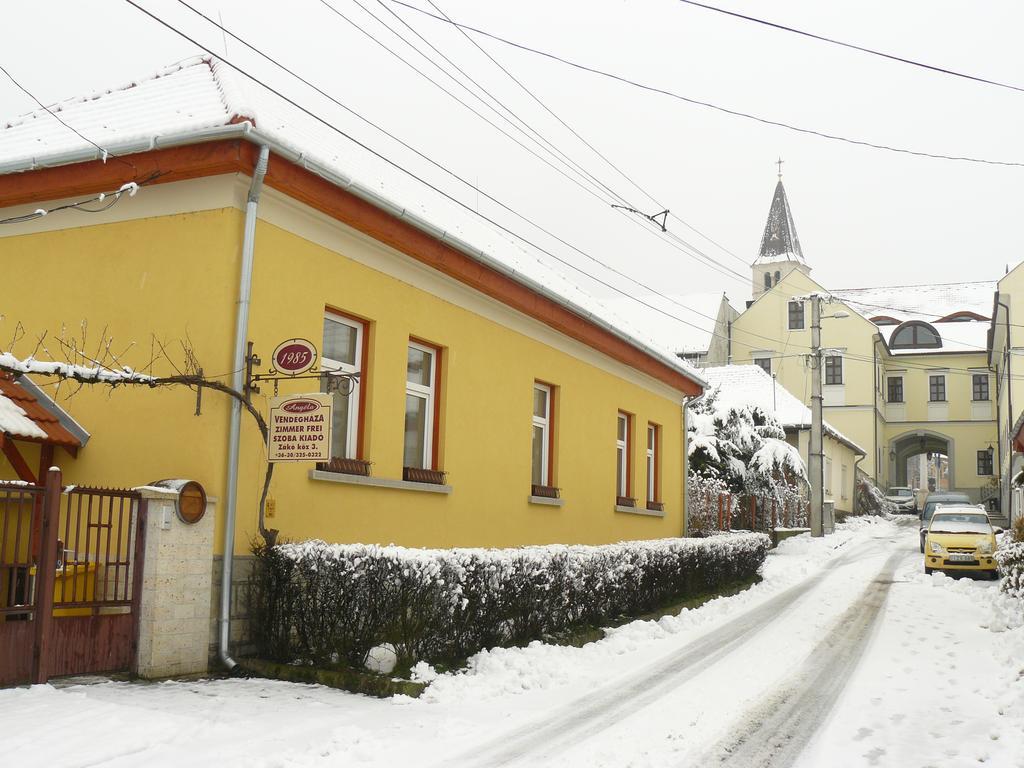 Hotel Angéla Vendegház Tokaj Exterior foto