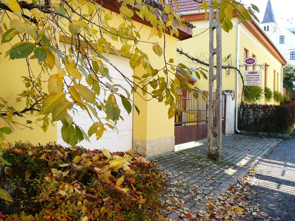 Hotel Angéla Vendegház Tokaj Exterior foto