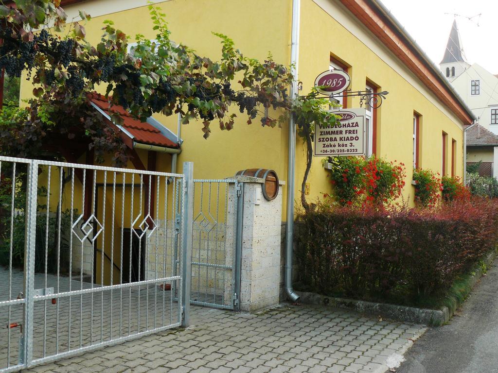 Hotel Angéla Vendegház Tokaj Exterior foto